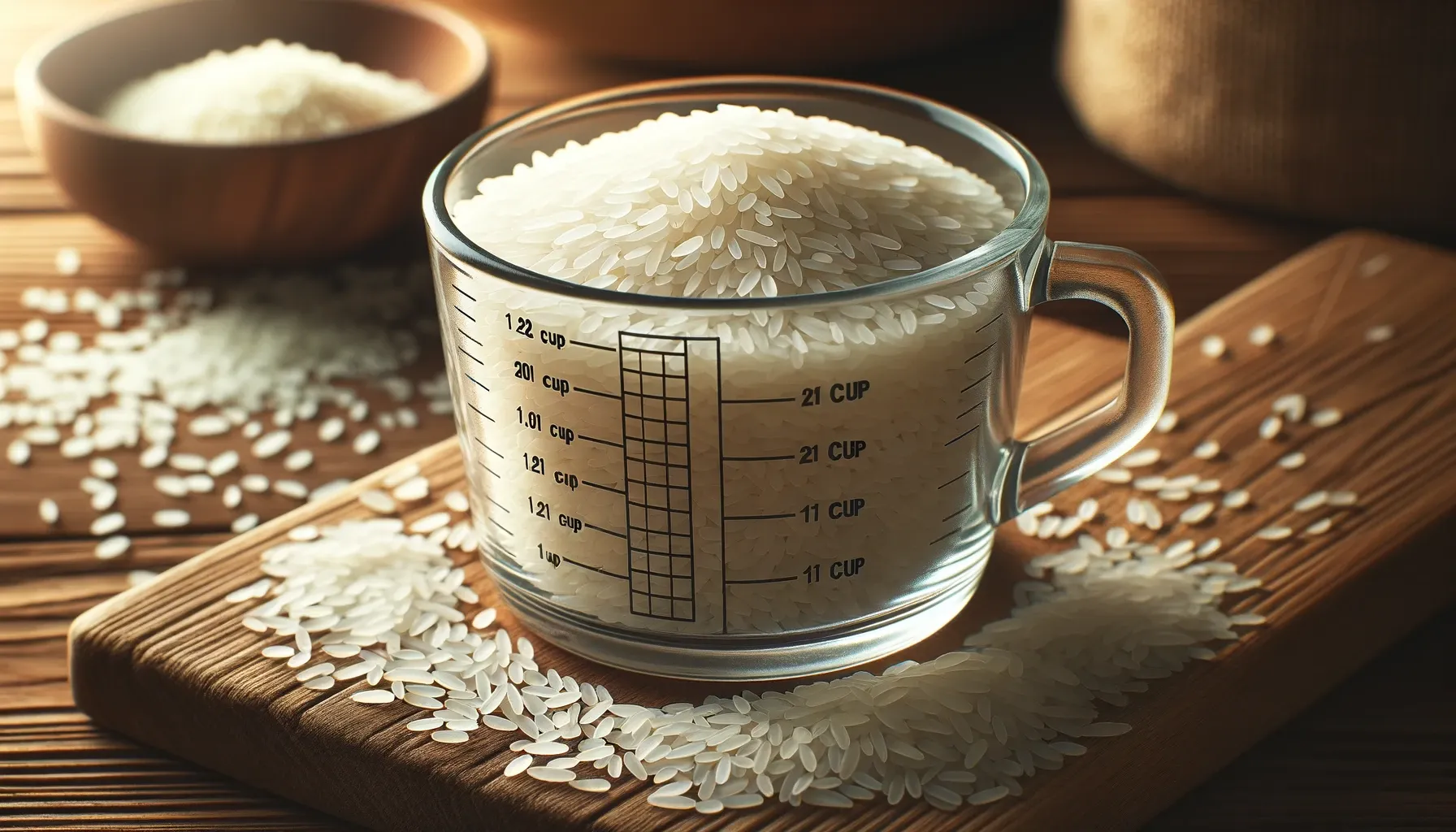 Measring How many Grains of Rice are in a Cup